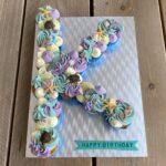 Pull a part cake, cupcake cake, letter cake