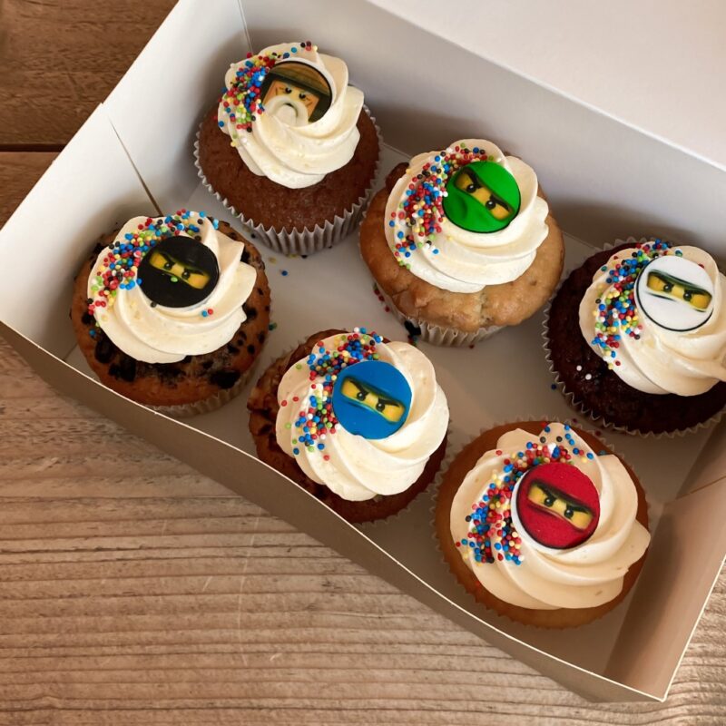 Ninjago cupcake box